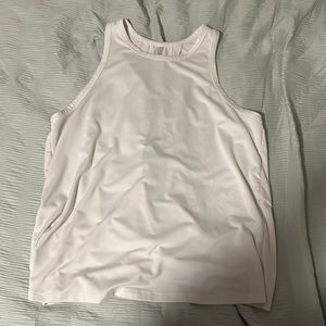 White Fabletics Tank Top